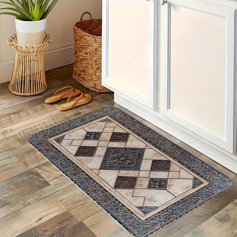 Home Bathroom Tiles Design - 1PC Floor tile Kitchen Rug Non-Slip