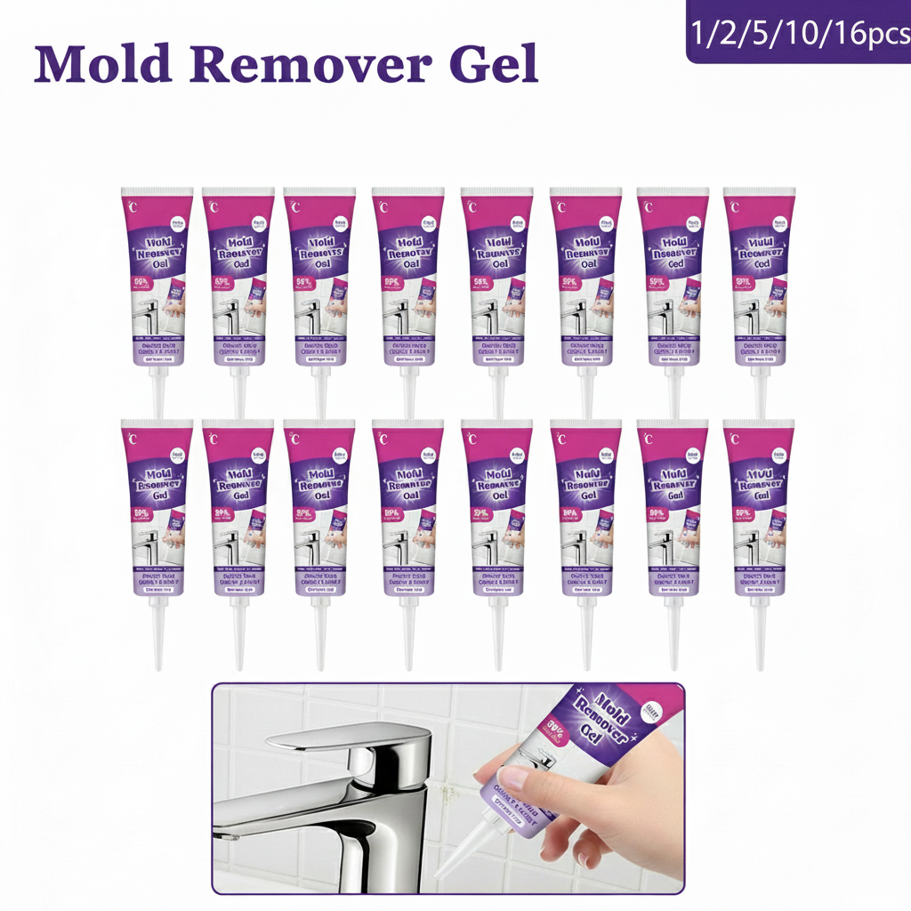 Home Bathroom Cleaning Solution - Powerful Household Cleaner Gel for Wall