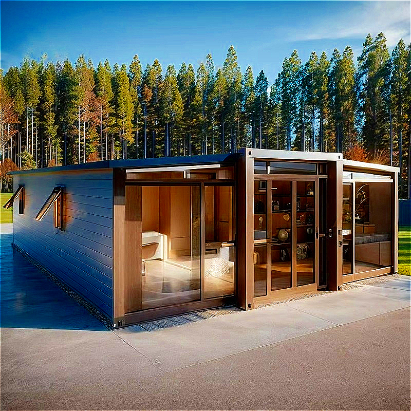Home Bathroom Layout - Multi Functional Prefab House 2 3