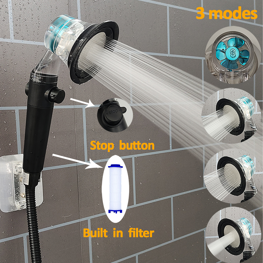 Home Assistant Bathroom Fan - New Design Propeller Bathroom Shower Head