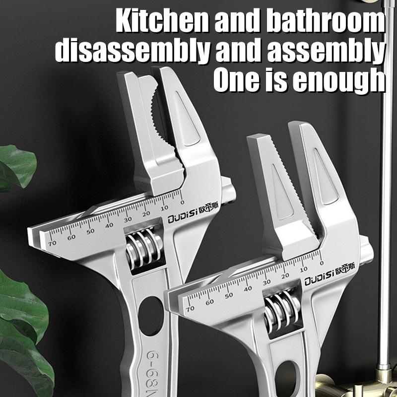 Home Bathroom Repair - Adjustable Wrench Bathroom Plumbing Screws Multifunctional