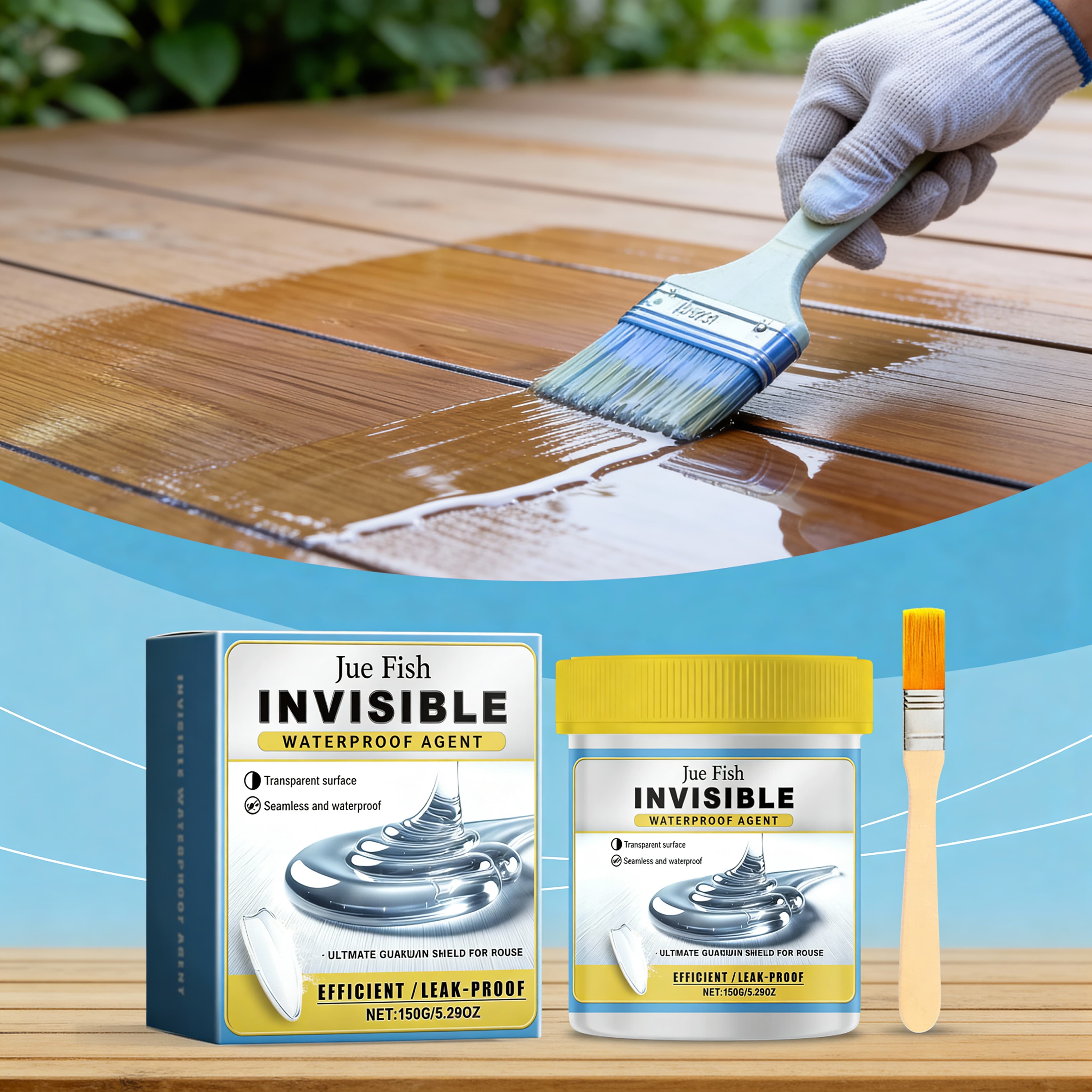 Home Bathroom Repair - Transparent Waterproof Sealant Used for Roof