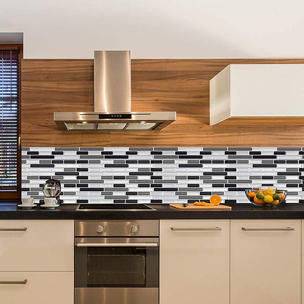 Home Kitchen Bathroom Cleaning - 3D Brick Wall Decals PVC Waterproof