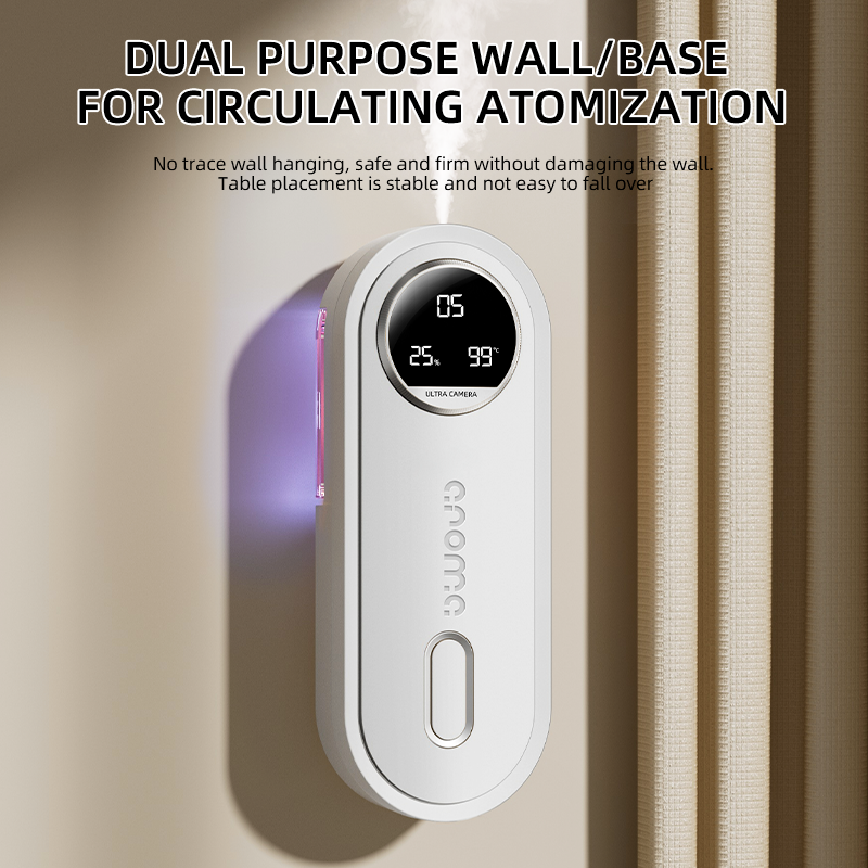 Home Bathroom Freshener - Smart Aroma Diffuser Compact Humidifier Essential