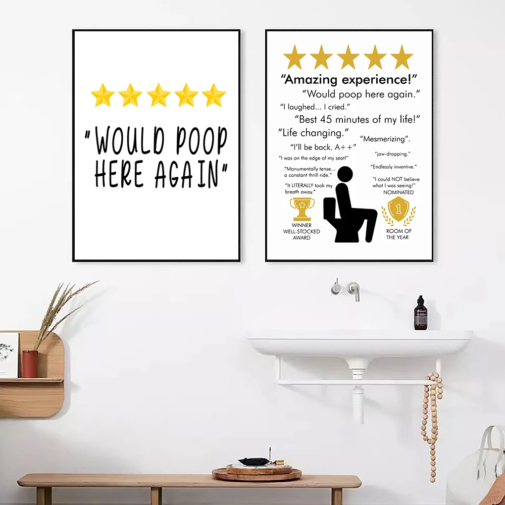 Toilet Humour Bad Smell Cute L - Home Bathroom Rules avis et prix