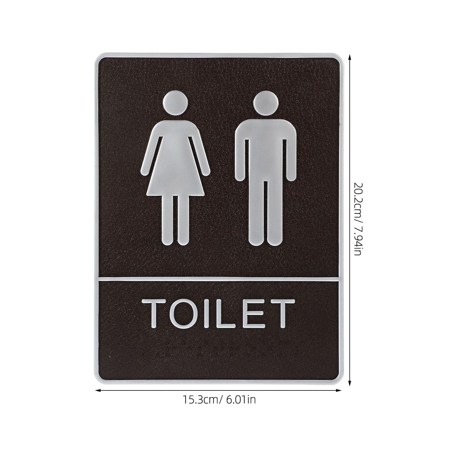 Self-Adhesive ABS Restroom Sig - Home Toilet Bathroom Design avis et prix