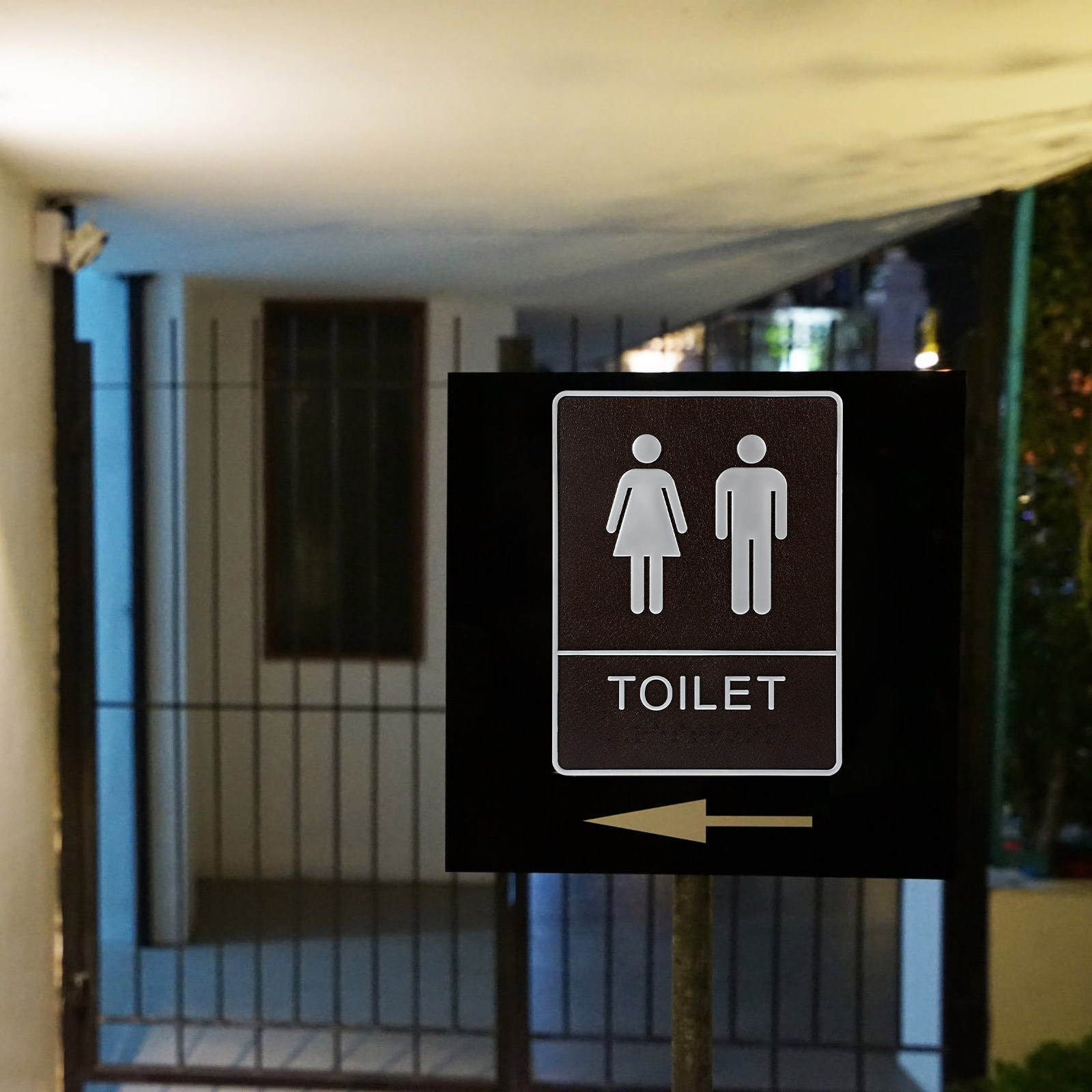 Self-Adhesive ABS Restroom Sig - Home Toilet Bathroom Design avis et prix