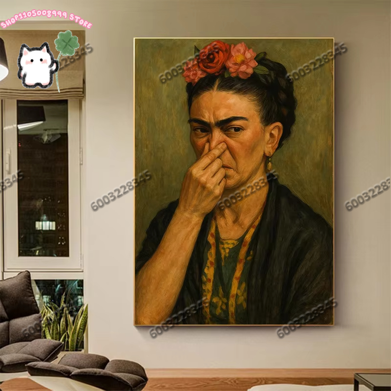 1PC Funny Art Posters Funny Ce - Home Bathroom Wall Art avis et prix