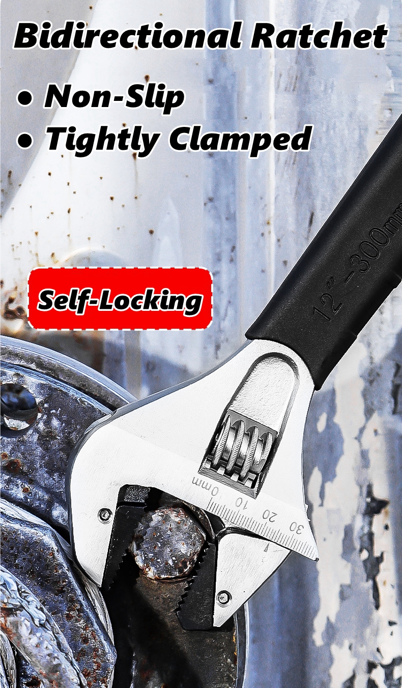 Adjustable Ratchet Wrench Non- - Home Bathroom Repair avis et prix