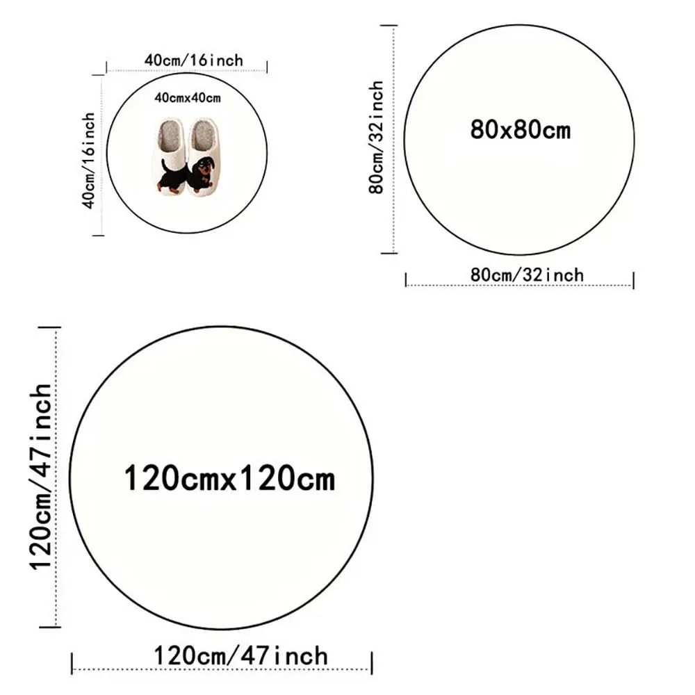 Boho Round Rug Non-Slip Retro  - Home Toilet Bathroom Design avis et prix