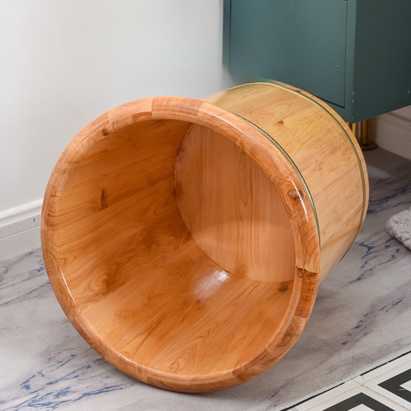 Solid Cedar Wood Foot Soak Tub - Home Bathroom Sauna avis et prix