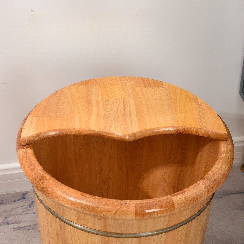 Solid Cedar Wood Foot Soak Tub - Home Bathroom Sauna avis et prix