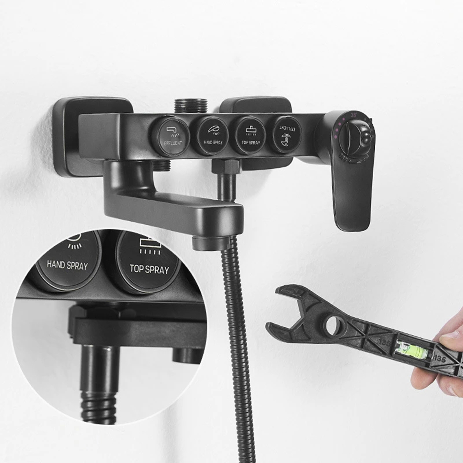 Shower Mixing Valve Wrench Dua - Home Bathroom Repair avis et prix