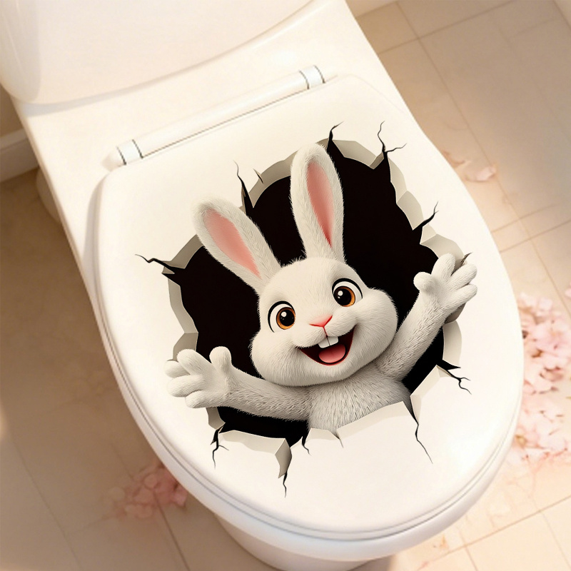 2D Flat 1-Piece Fun Animal-The - Home Bathroom Tiles Design avis et prix