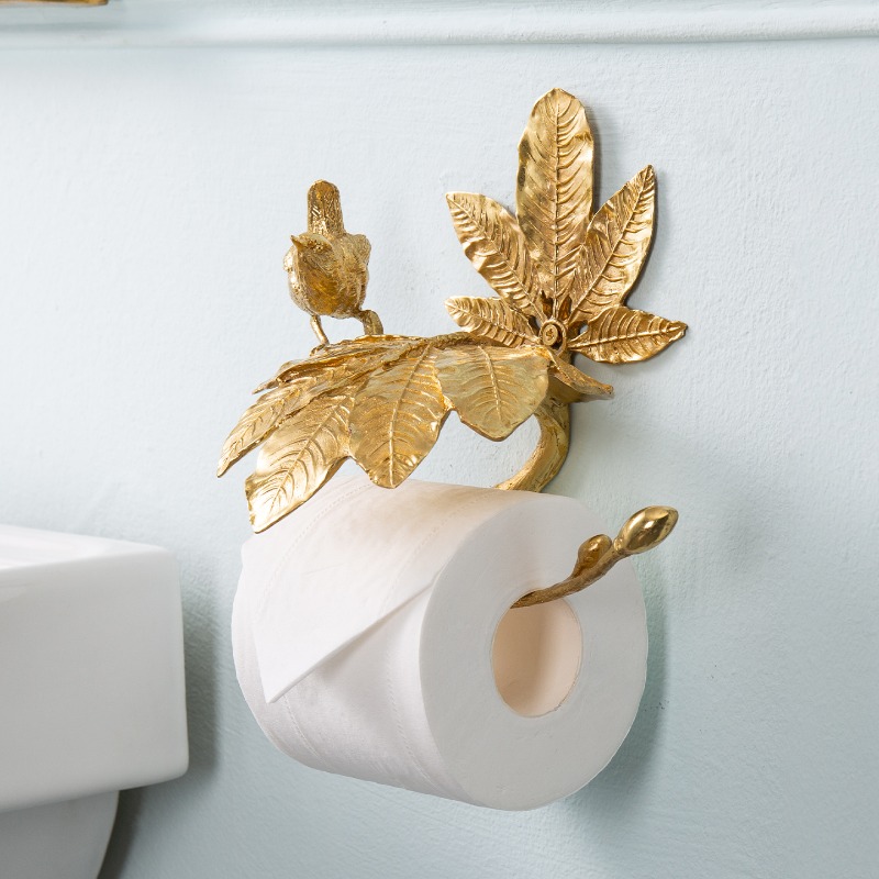 Solid Brass Luxury Toilet Pape - Home Toilet Bathroom Design avis et prix