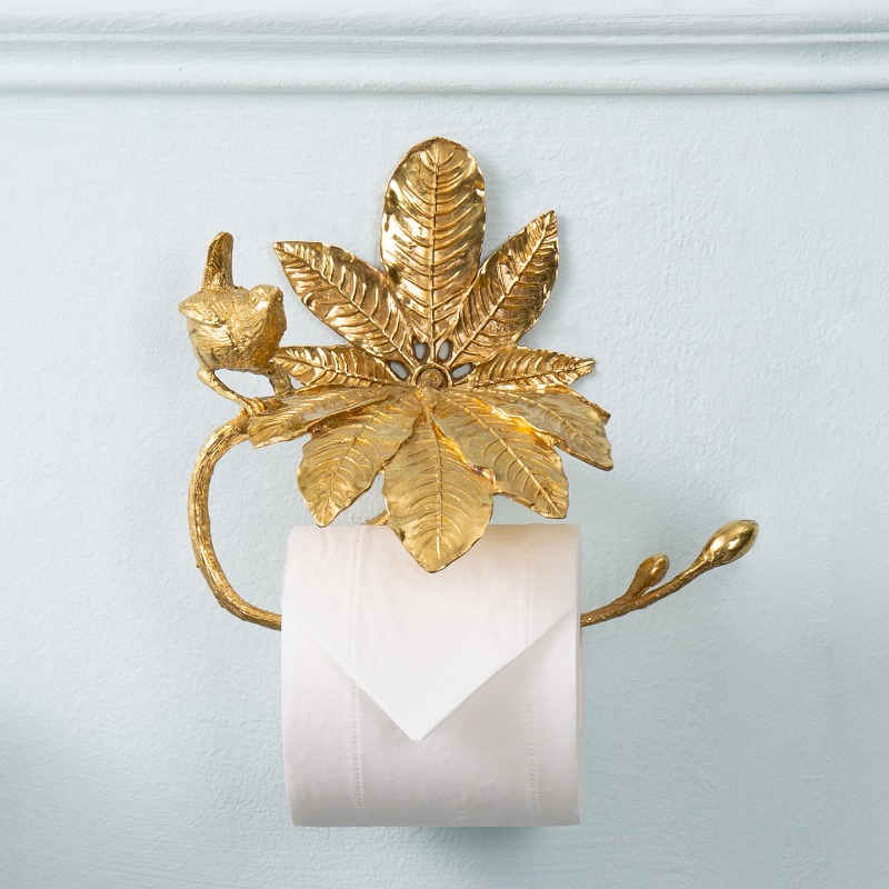 Solid Brass Luxury Toilet Pape - Home Toilet Bathroom Design avis et prix