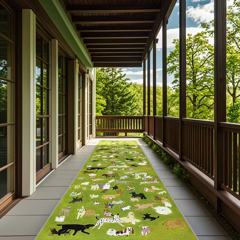 3D Autumn Running Carpet Carto - Home Bathroom Layout avis et prix