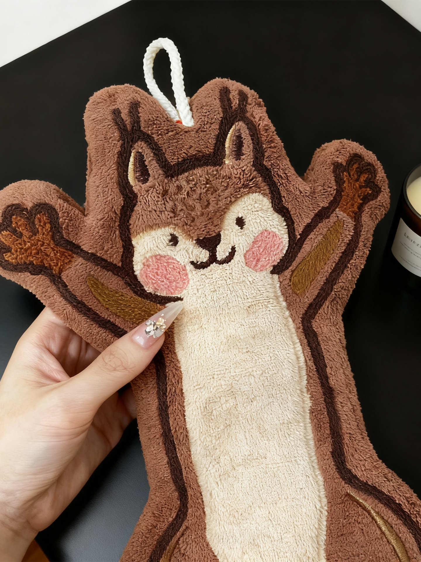 Thickened Cartoon Squirrel Han - Home Kitchen Bathroom Cleaning avis et prix