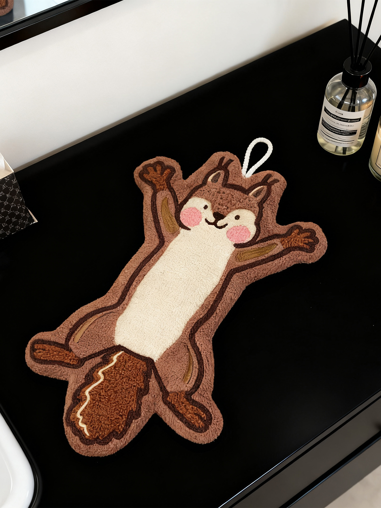 Thickened Cartoon Squirrel Han - Home Kitchen Bathroom Cleaning avis et prix