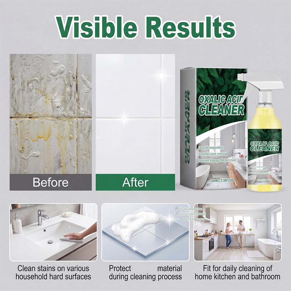 100ml Oxalic Acid Surface Clea - Home Kitchen Bathroom Cleaning avis et prix