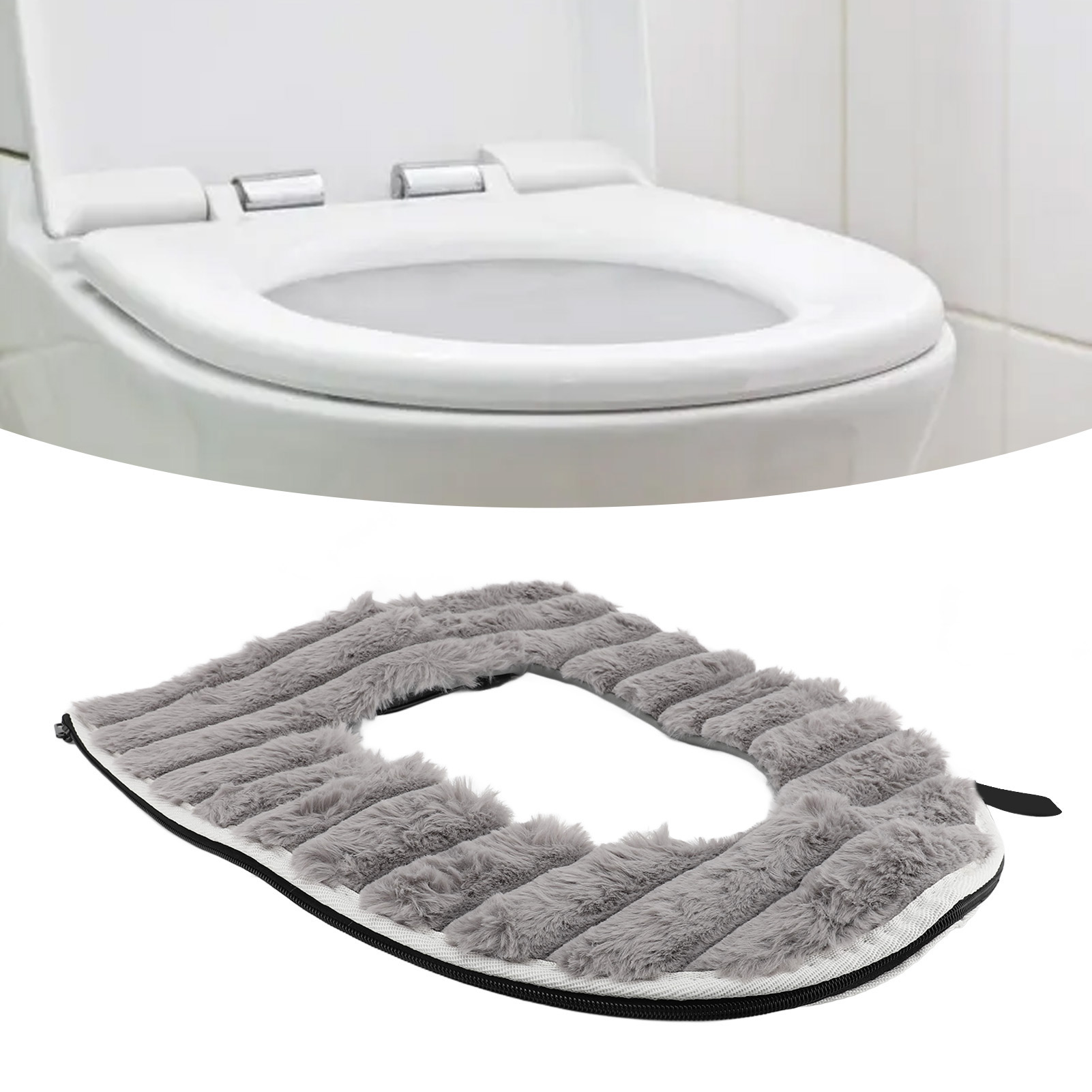 Toilet Heated  Pad Washable Fa - Home Toilet Bathroom Design avis et prix