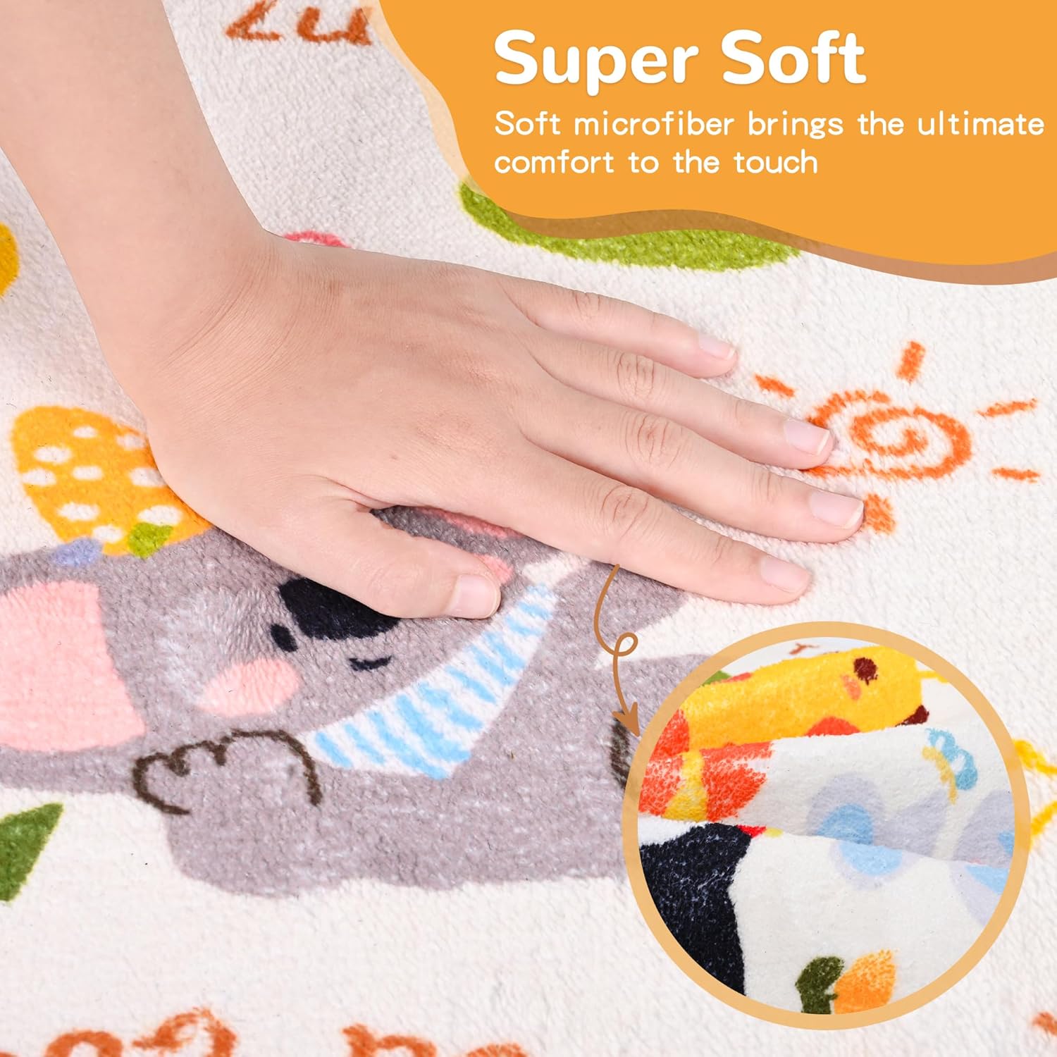 VIKAMA Cartoon Rules Carpet -  - Home Bathroom Rules avis et prix