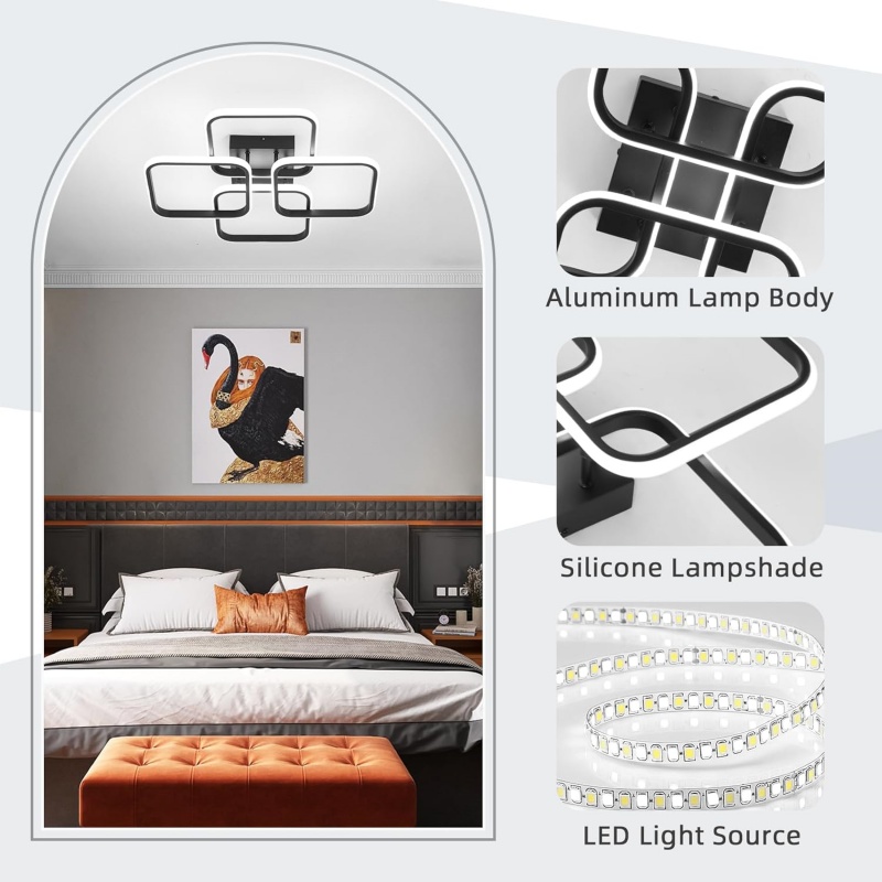 LED Chandelier Three Colors Ce - Home Bathroom Colors avis et prix