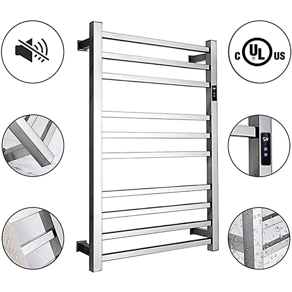 Electric Towel Warmer,with Tim - Towel Bar Stainless avis et prix