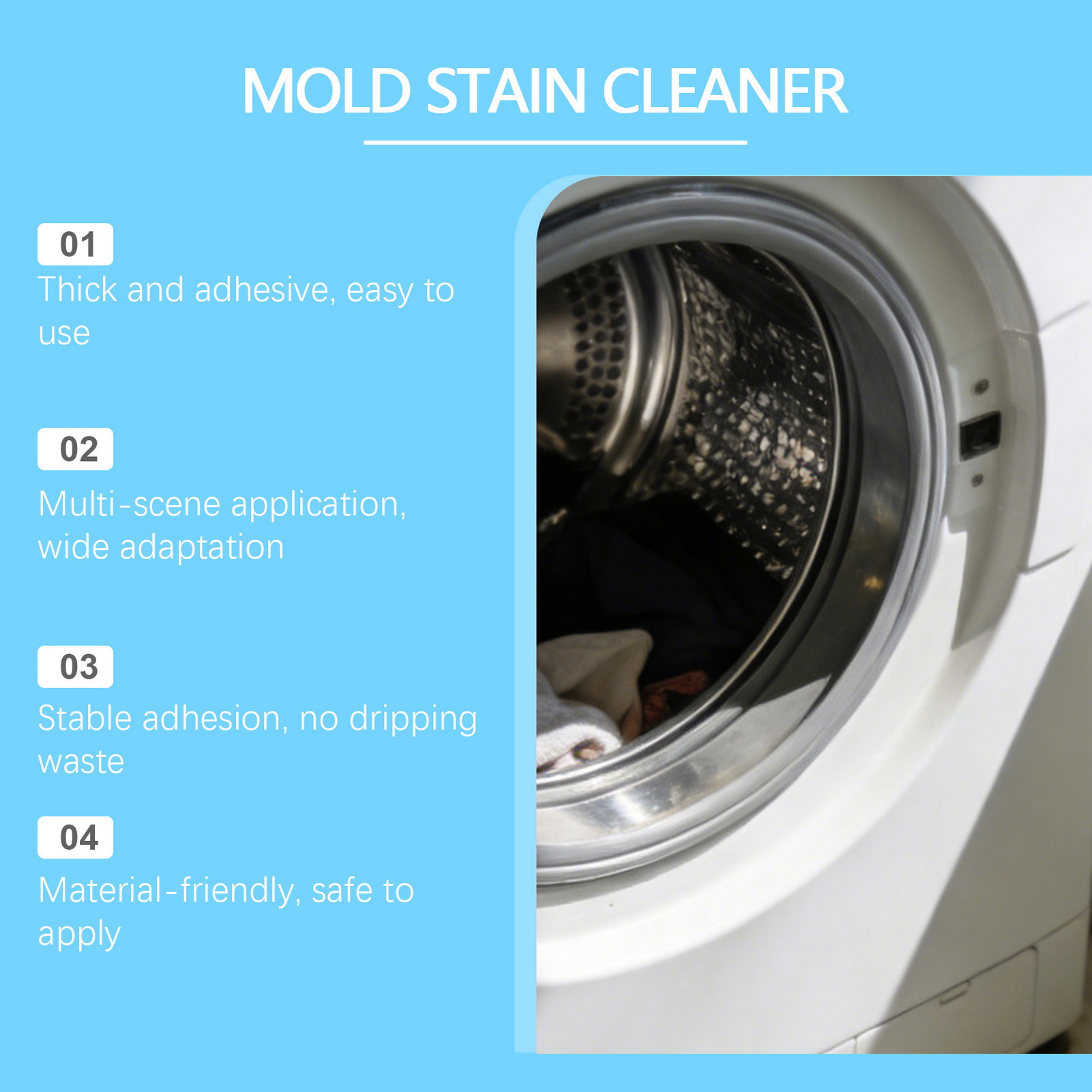 Mold Removing Gel For Bathroom - Home Bathroom Cleaning Solution avis et prix