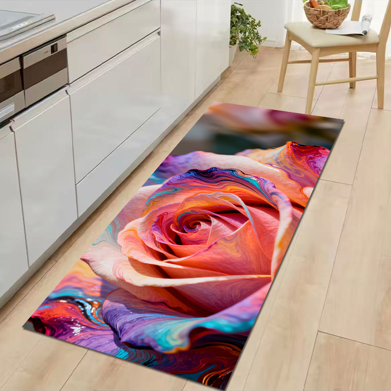 VIKAMA Floral Print Diatom Bat - Home Kitchen Bathroom Cleaning avis et prix