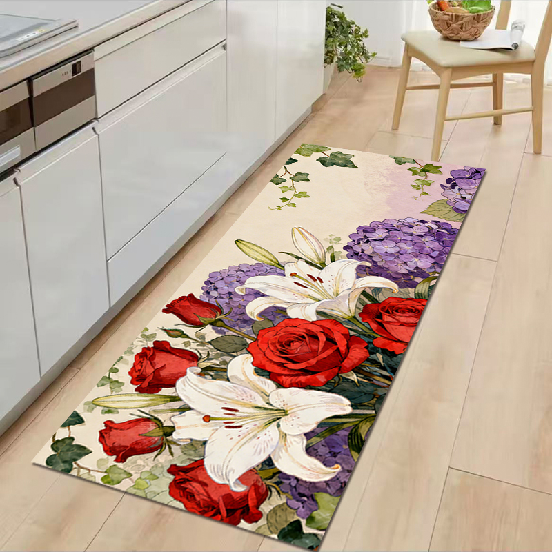 VIKAMA Floral Print Diatom Bat - Home Kitchen Bathroom Cleaning avis et prix