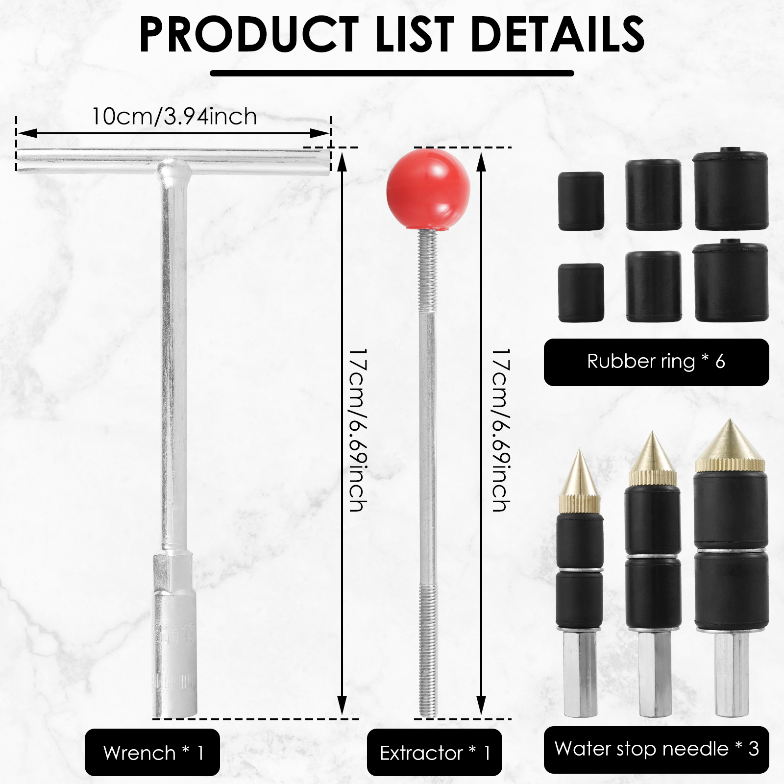 Hot-melt Water Stop Pin Pipe S - Home Bathroom Repair avis et prix