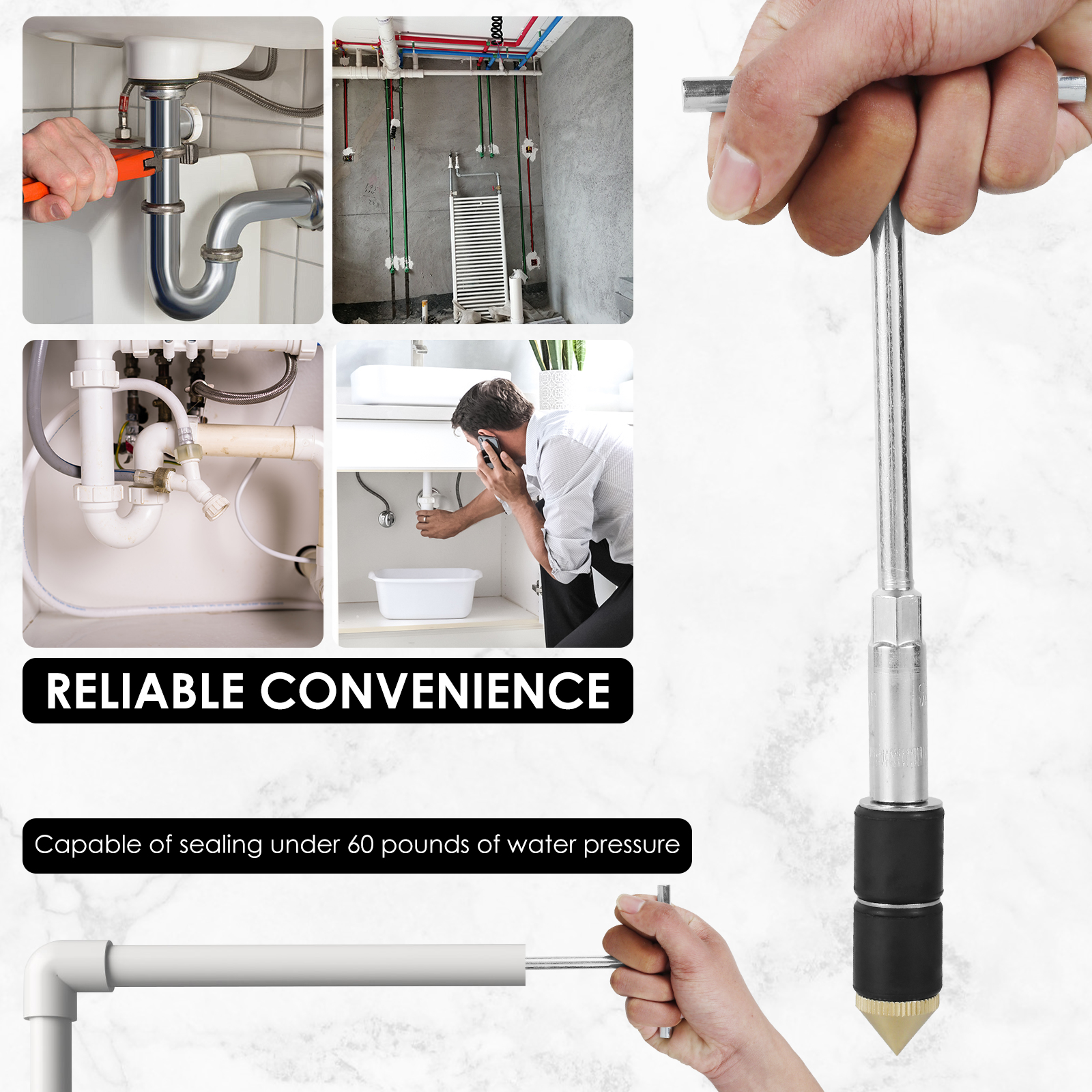 Hot-melt Water Stop Pin Pipe S - Home Bathroom Repair avis et prix
