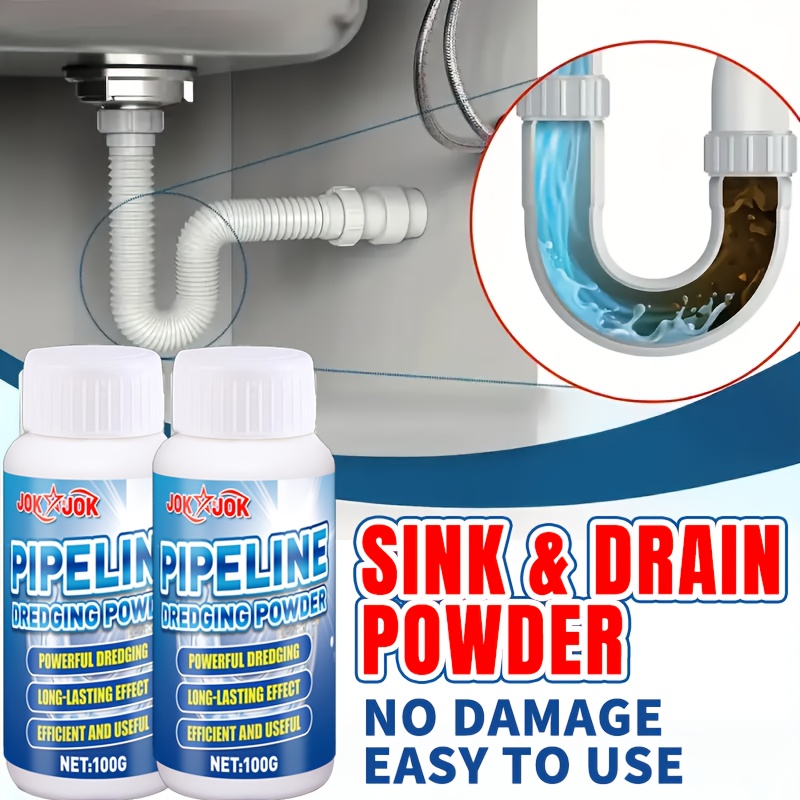 Powerful Drain Cleaner Powder, - Home Kitchen Bathroom Cleaning avis et prix