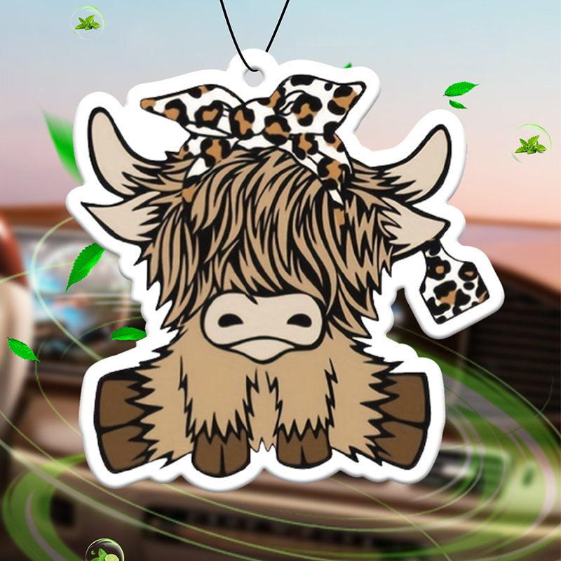 Cartoon Highland Cow Hilton (H - Bathroom Home Essentials Store avis et prix