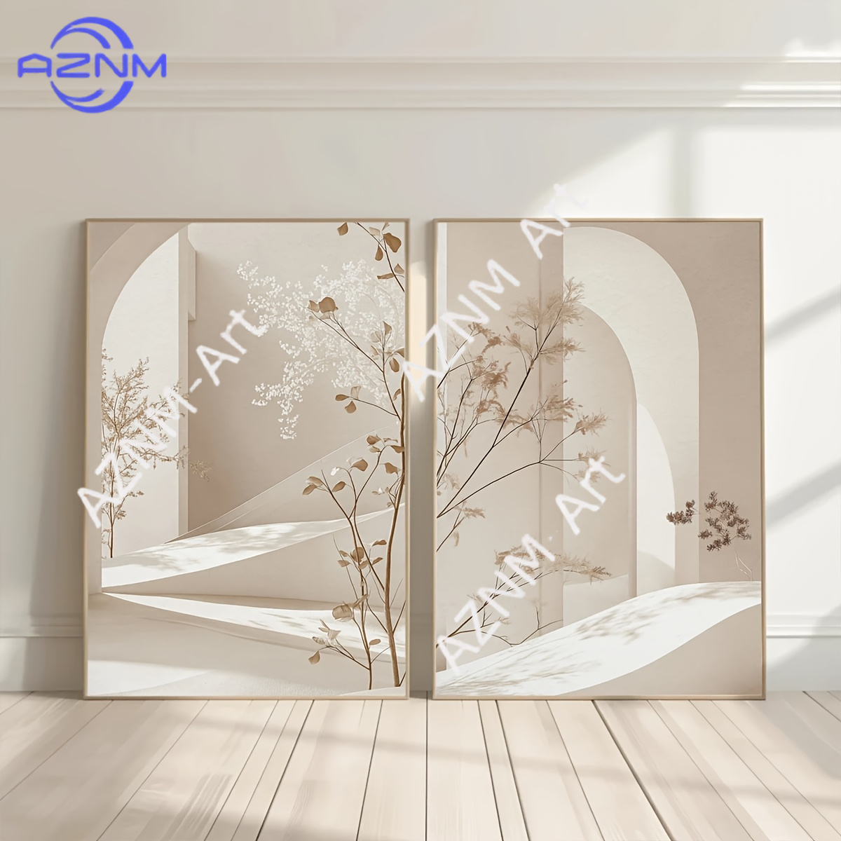 Minimalist Arch Landscape Canv - Home Bathroom Wall Art avis et prix