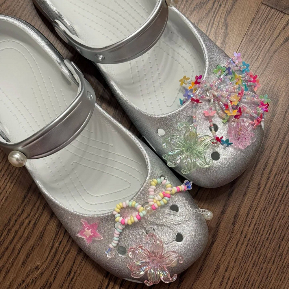 Summer New Silver Slip-on Clog - Home Bath avis et prix