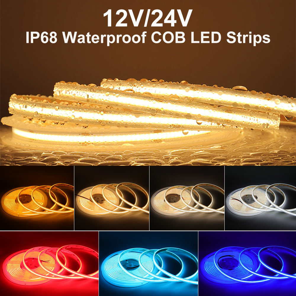 IP68 Waterproof LED Strip Ligh - Home Bathroom Sauna avis et prix