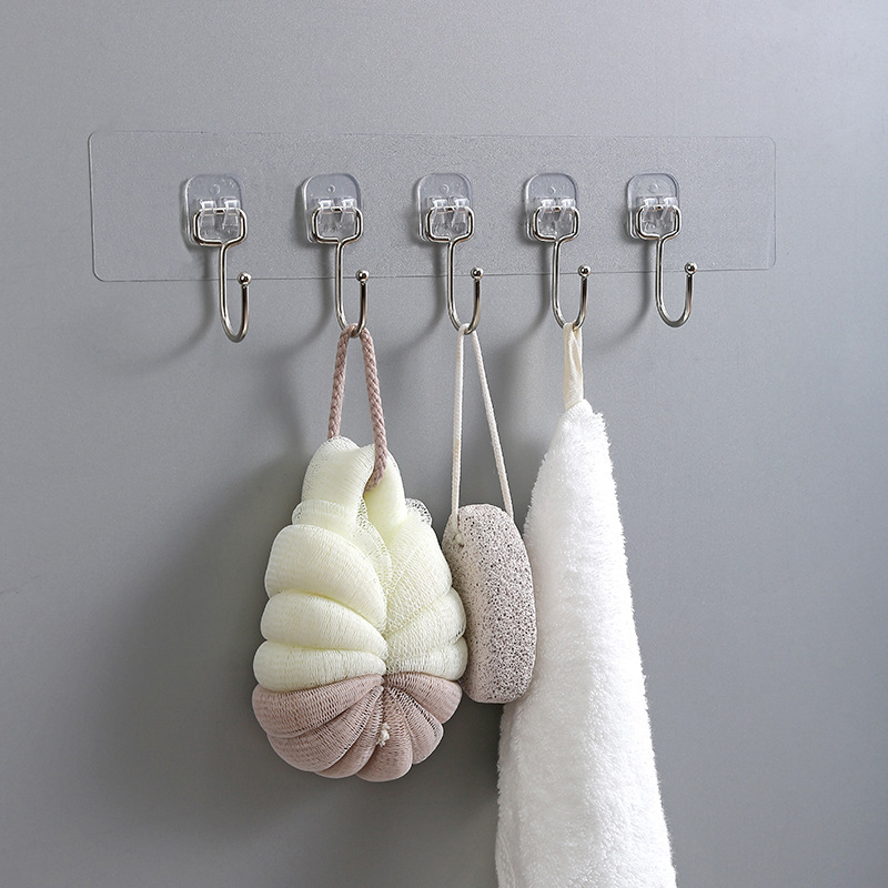 3/4/5/6 Row Wall Hanging Hook  - Towel Bar Stainless avis et prix
