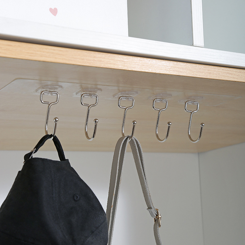 3/4/5/6 Row Wall Hanging Hook  - Towel Bar Stainless avis et prix
