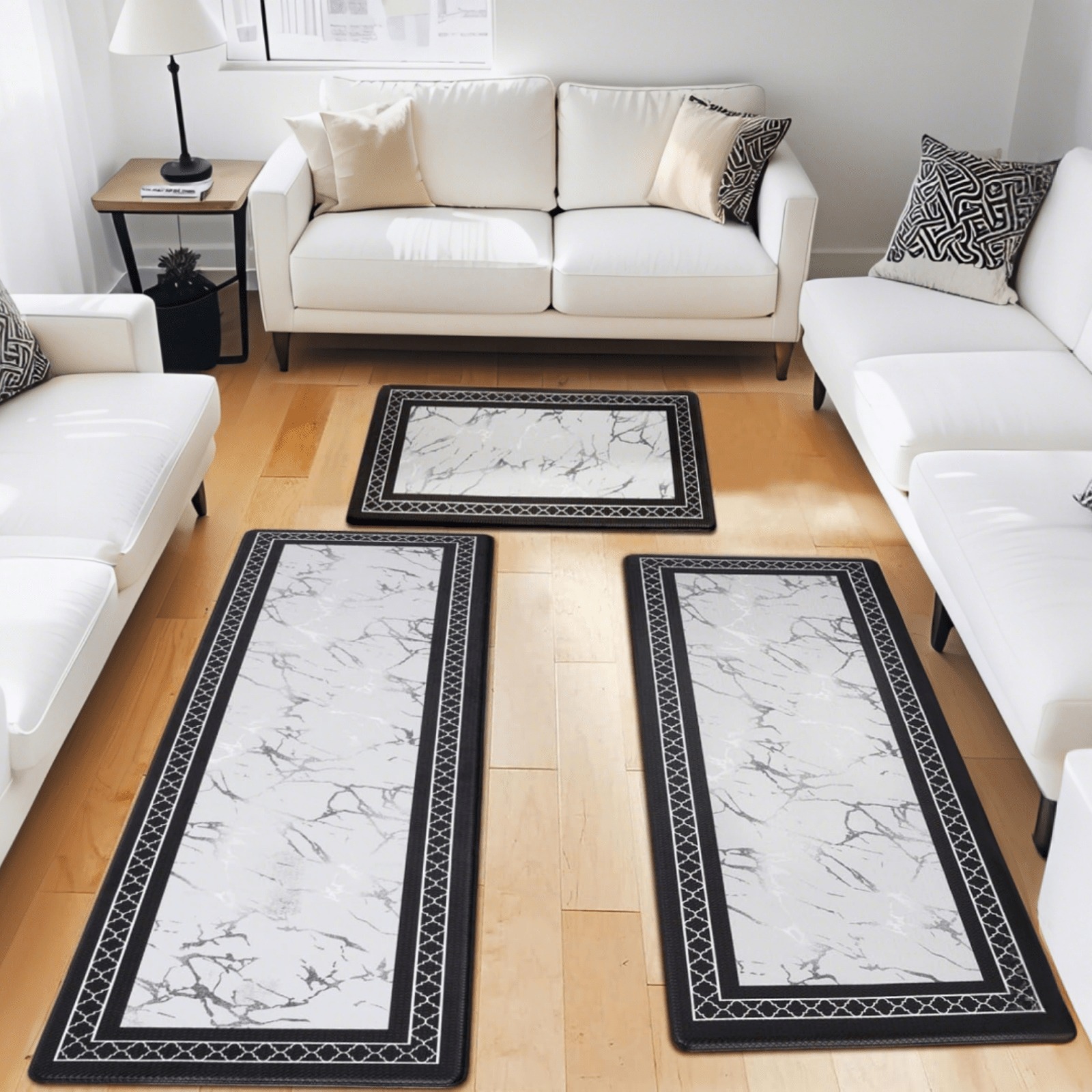 1PC Tile Pattern Kitchen Rug N - Home Bathroom Tiles Design avis et prix