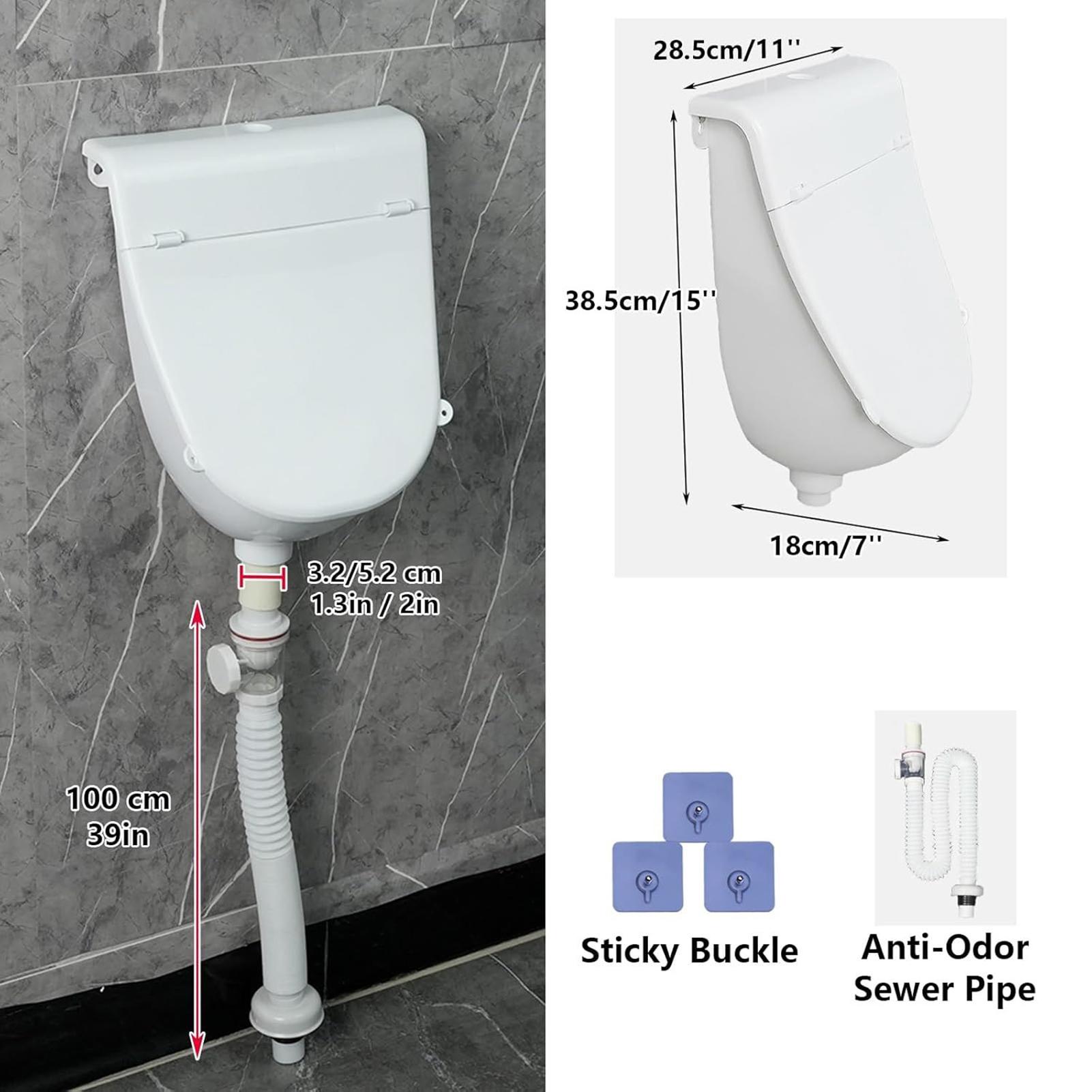 Wall Urinal with Lid Commercia - Home Bathroom Urinal avis et prix
