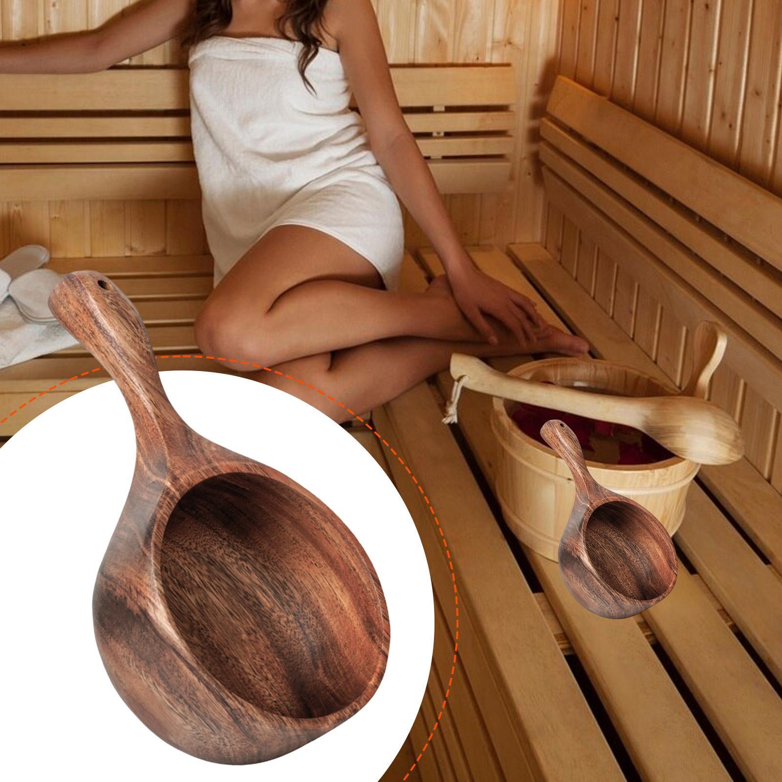 Wooden Sauna Ladle,Household U - Home Bathroom Sauna avis et prix
