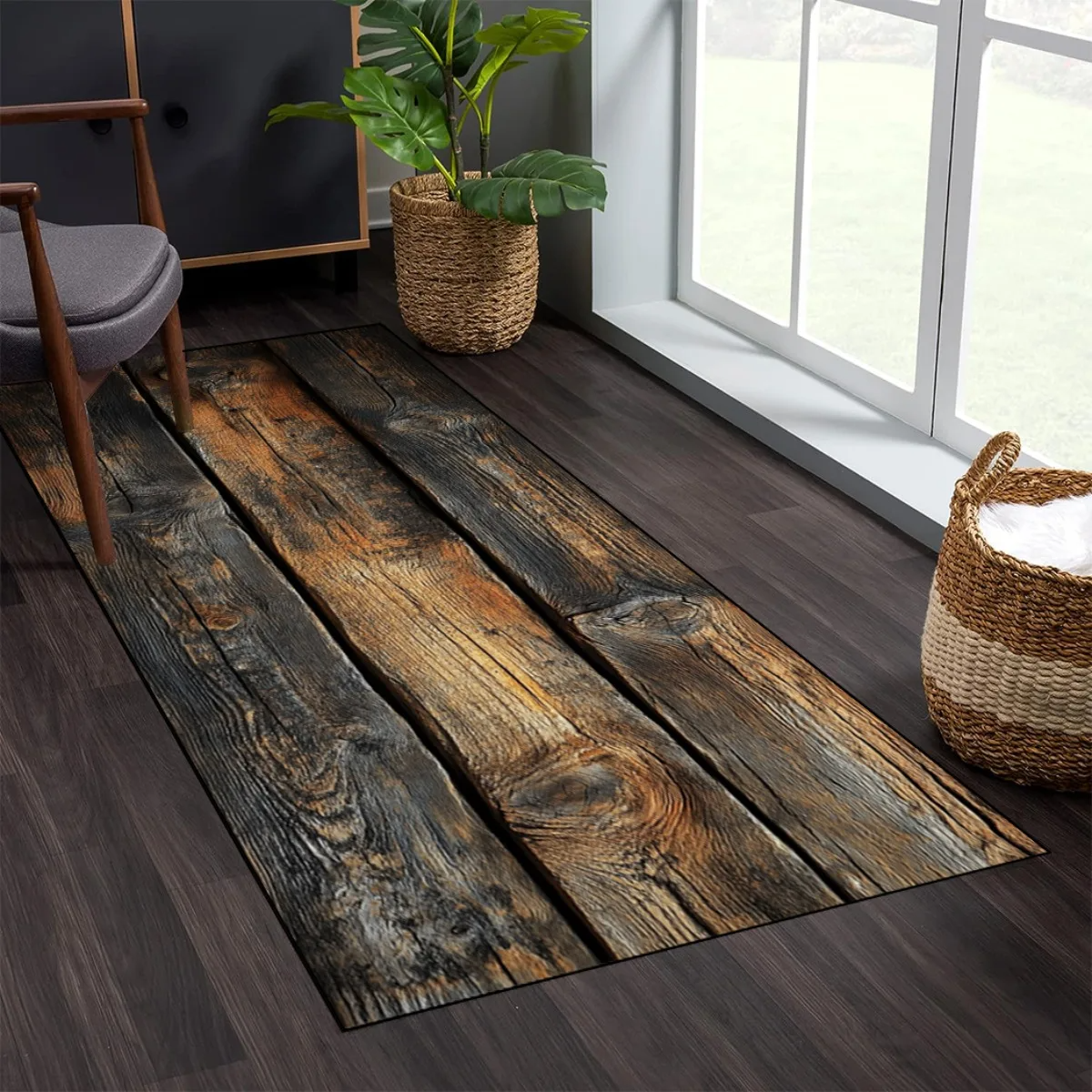 VIKAMA Vintage Wood-Grain Carp - Home Kitchen Bathroom Cleaning avis et prix