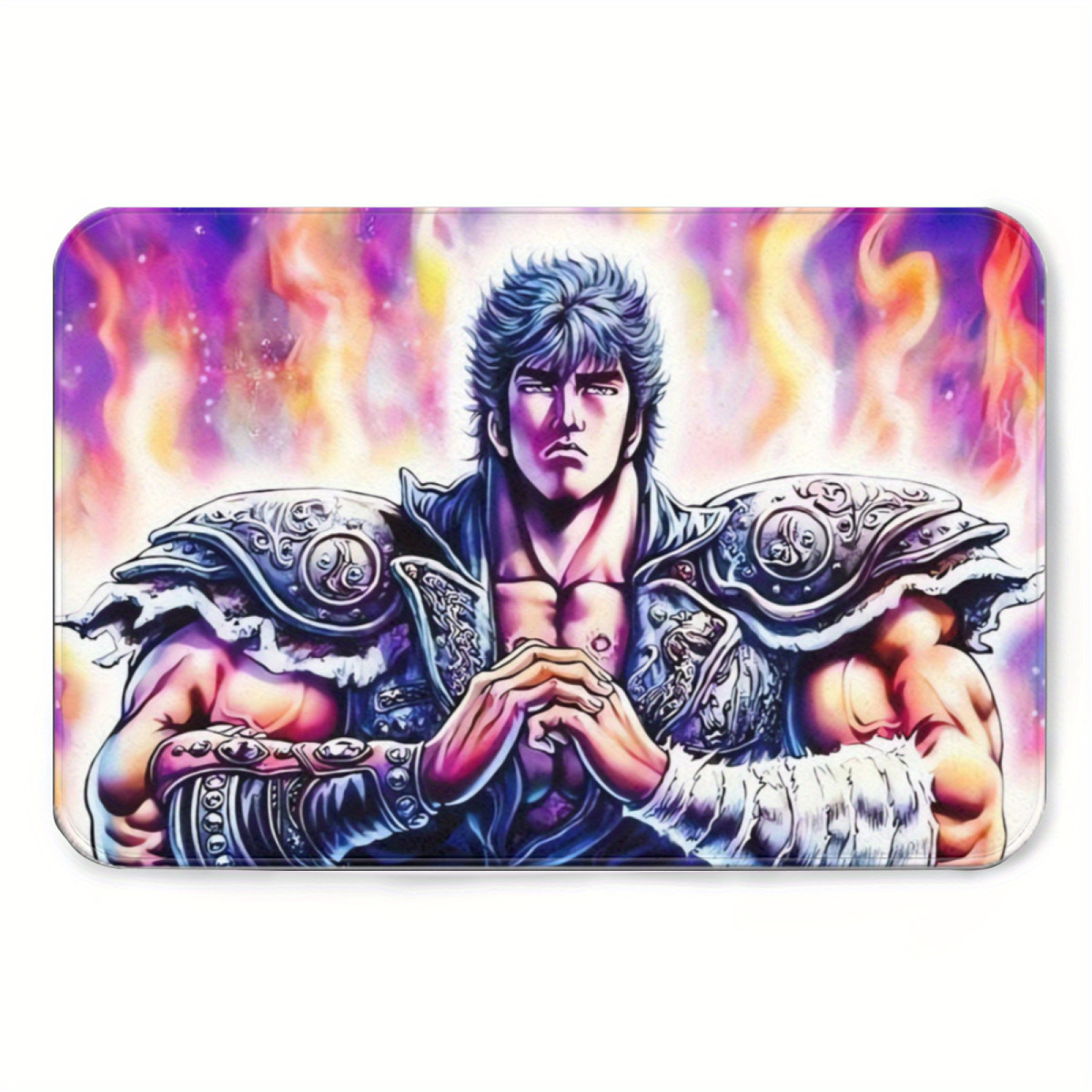 Hokuto No Ken Modern Flannel F - Home Bathroom Dimensions avis et prix