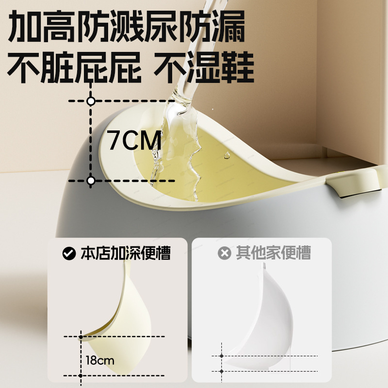 Wall‑Mounted Baby Urinal Potty - Home Bathroom Urinal avis et prix