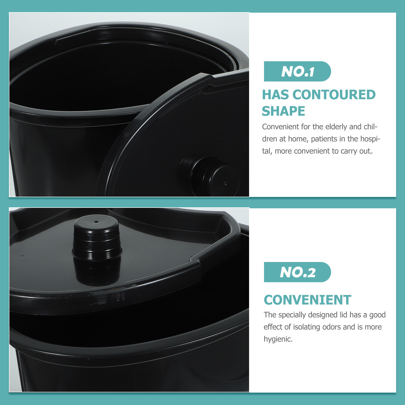 5L Plastic Urine Pot with Leak - Home Bathroom Urinal avis et prix