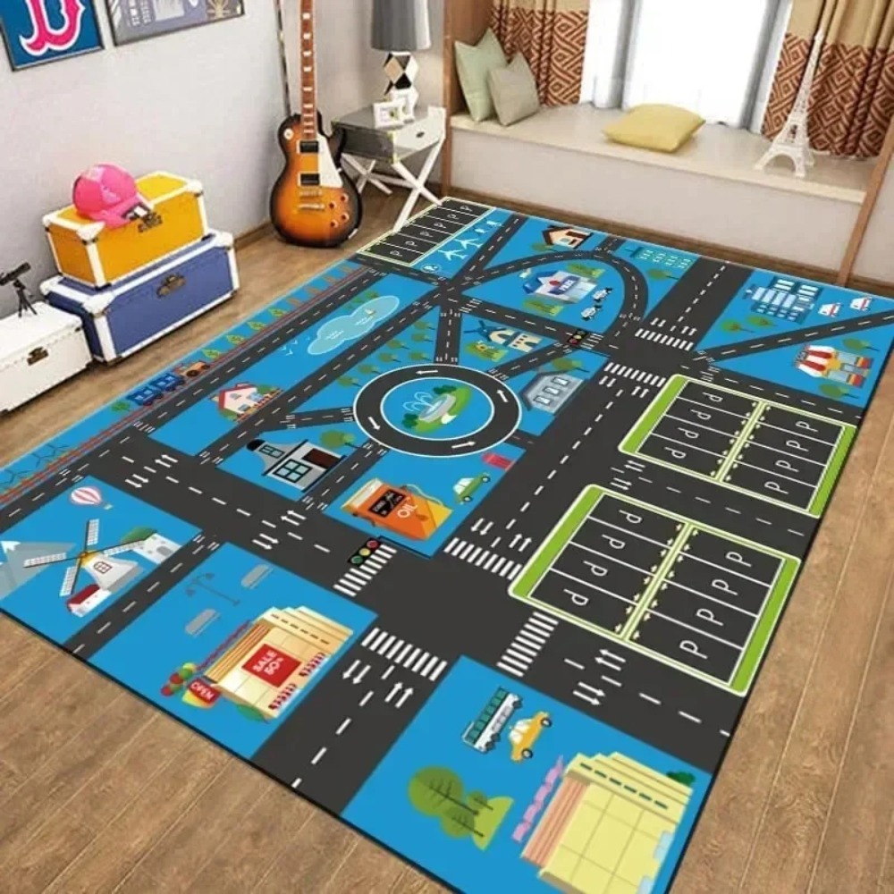 Urban Road Parking Lot Play Ru - Home Bathroom Rules avis et prix