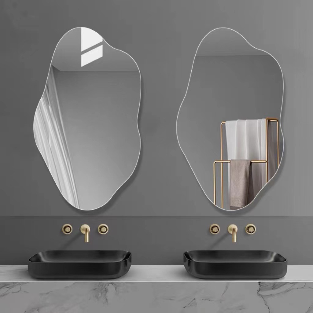 Irregular Bathroom Wall Mirror - Home Goods Bathroom Mirrors avis et prix