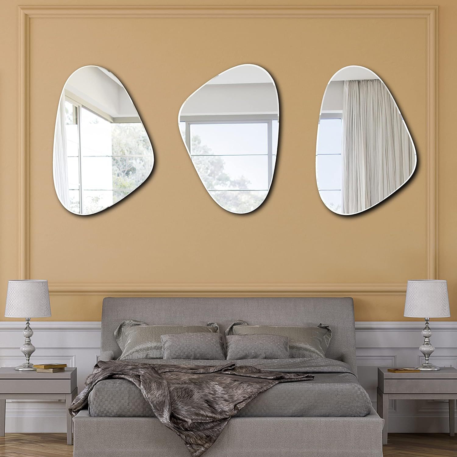 Irregular Bathroom Wall Mirror - Home Goods Bathroom Mirrors avis et prix